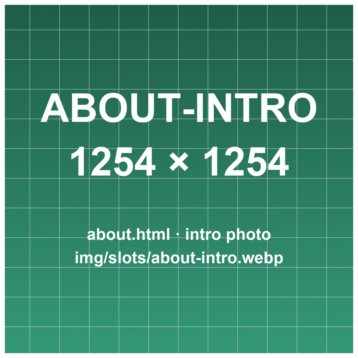 About image — replace img/slots/about-intro.webp